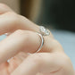3 Ct Cushion Cut Moissanite Engagement Ring