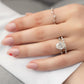 3 Ct Oval Cut Moissanite Engagement Ring