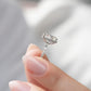 3 Ct Oval Cut Moissanite Engagement Ring