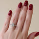 2 Ct Radiant Cut Moissanite Engagement Ring