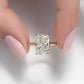 4.15 Ct Radiant Cut Moissanite Engagement Ring
