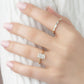 2 Ct Radiant Cut Moissanite Engagement Ring