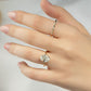 3 Ct Oval Cut Moissanite Engagement Ring