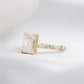 2 Ct Radiant Cut Moissanite Engagement Ring