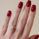 1 Ct Emerald Cut Moissanite Engagement Ring
