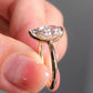2 Ct Elongated Pear Cut Moissanite Engagement Ring