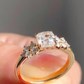 3.15 Ct Cushion Cut Moissanite Engagement Ring