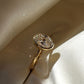 Bezel Set 2 Ct Oval Cut Moissanite Engagement Ring