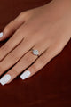 4.55 Ct Cushion Cut Moissanite Engagement Ring