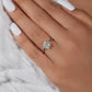 4.55 Ct Cushion Cut Moissanite Engagement Ring