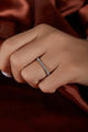 2 mm Full eternity Moissanite Wedding Band
