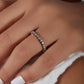 2 mm Full eternity Moissanite Wedding Band