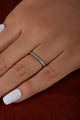 1.80 MM Full eternity Moissanite Wedding Band