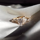 Bridal Set 2.75 Ct Oval Cut Moissanite Engagement Ring