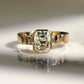 Bezel Set 2.03 Ct Radiant Cut Moissanite Engagement Ring