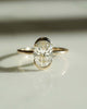 Bezel Set 1 Ct Oval Cut Moissanite Engagement Ring