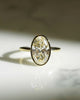 Bezel Set 3.05 Ct Oval Cut Moissanite Engagement Ring