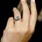 5 Ct Elongated Pear Cut Moissanite Engagement Ring