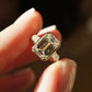 Bezel Set 2.94 Ct Emerald Cut Moissanite Engagement Ring