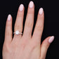 Bridal Set 2.75 Ct Oval Cut Moissanite Engagement Ring