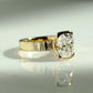 1.80 Ct Cushion Cut Moissanite Engagement Ring