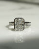 3.07 Ct Radiant Cut Moissanite Engagement Ring