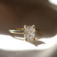 1.60 Ct Cushion Cut Moissanite Engagement Ring