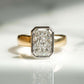 Bezel Set 2.81 Ct Radiant Cut Moissanite Engagement Ring