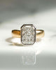 Bezel Set 2.81 Ct Radiant Cut Moissanite Engagement Ring