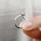 2 Ct Marquise Cut Moissanite Engagement Ring, Wedding Ring