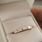 5x3 mm Emerald Cut Wedding Band