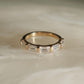 5x3 mm Emerald Cut Wedding Band