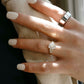 1.97 Ct Emerald Cut Moissanite Engagement Ring