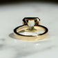 Bezel Set 3.20 Ct Canary Yellow Radiant Cut