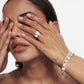 3.28 Ct Oval Cut Moissanite Engagement Ring, Oval Cut Ring