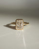 Bezel Set 2.08 Ct Radiant Cut Moissanite Engagement Ring
