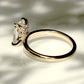 2.10 Ct Radiant Cut Moissanite Engagement Ring