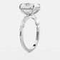4 Ct Radiant Cut Moissanite Engagement Ring