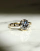 Bezel Set 2.11 Ct Round Brilliant Cut Moissanite Engagement Ring