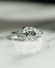 2.77 Ct Asscher Cut Moissanite Engagement Ring