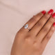 2.50 Ct Marquise Cut Moissanite Engagement Ring