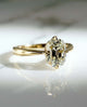 2 Ct Old mine Cushion Cut Moissanite Engagement Ring