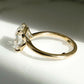 Old Mine 3.34 Ct Cushion Cut Moissanite Engagement Ring