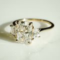 2.65 Ct Radiant Cut Moissanite Engagement Ring