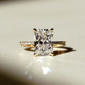 3 Ct Radiant Cut Moissanite Engagement Ring