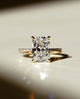 3 Ct Radiant Cut Moissanite Engagement Ring