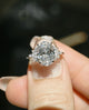 2.51 Ct Oval Cut Moissanite Engagement Ring, Oval Cut Ring
