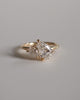 1.64 Ct Elongated Pear Cut Moissanite Engagement Ring