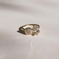 Toi Et Moi 3.46 Ct Pear & Cushion Cut Moissanite Engagement Ring