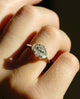 1 Ct Oval Cut Moissanite Engagement Ring